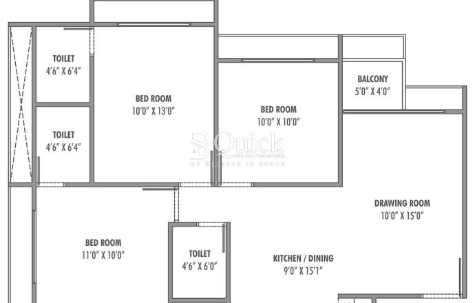 3-bhk-A-unit-plan